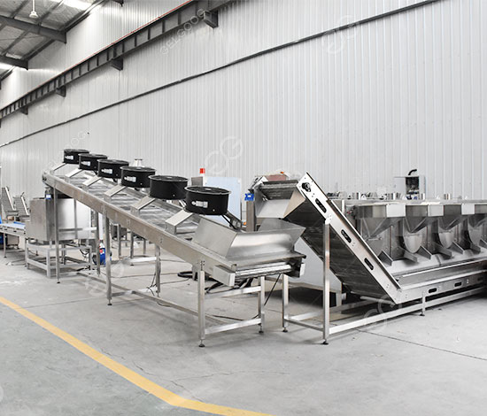 Línea completa de procesamiento de mantequilla de maní